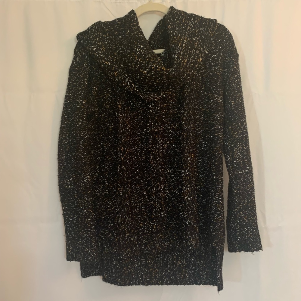 Bleach knitted Kensie cowl sweater